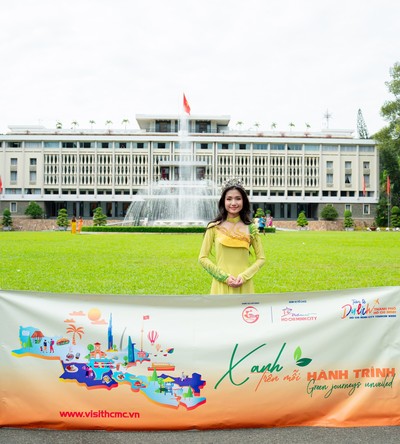 Hoa hậu Môi trường Thế giới Nguyễn Thanh Hà: Tìm nét yêu của thành phố trong Tuần lễ du lịch