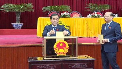 Thái Bình: Lấy phiếu tín nhiệm 26 người giữ chức vụ do HĐND tỉnh bầu
