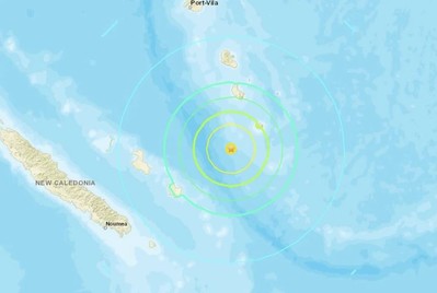 Mỹ ban bố cảnh báo sóng thần sau trận động đất tại Vanuatu