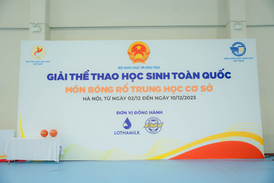 Trực tiếp Chung kết Giải bóng rổ học sinh THCS Toàn quốc 2023