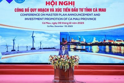 Thủ tướng Chính phủ Phạm Minh Chính dự lễ công bố quy hoạch và xúc tiến đầu tư tỉnh Cà Mau