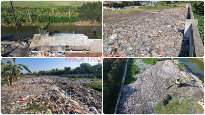 Nam Định: Người dân khốn khổ vì ô nhiễm môi trường từ bãi rác xã Hải Trung