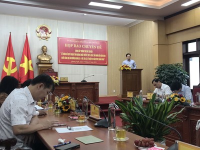 Họp báo công bố 3 sự kiện lớn của tỉnh Quảng Ngãi