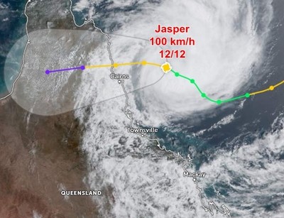 Australia: Người dân gấp rút chuẩn bị khi bão Jasper quay trở lại
