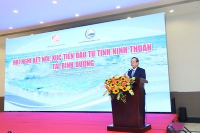 Ninh Thuận và Bình Dương tăng cường liên kết, hợp tác đầu tư