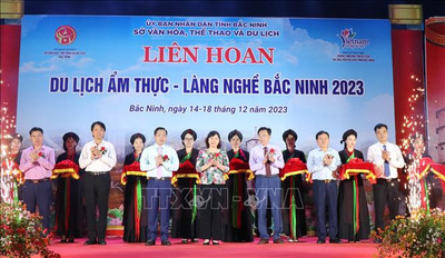 Bắc Ninh khai mạc Liên hoan du lịch ẩm thực - làng nghề 2023