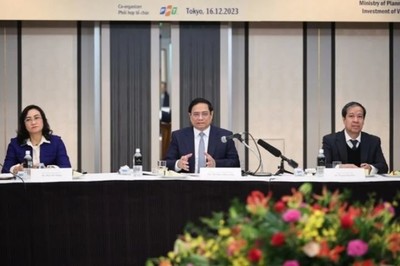 Thủ tướng Phạm Minh Chính làm việc với 10 doanh nghiệp hàng đầu của Nhật Bản về vi mạch, bán dẫn