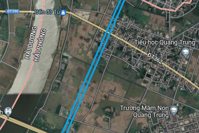 Đường sẽ mở ở xã Quang Trung, huyện An Lão, TP Hải Phòng