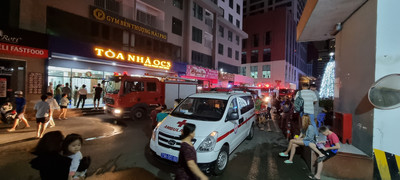 Nha Trang: Cháy tại chung cư 40 tầng, hàng trăm người chạy tán loạn