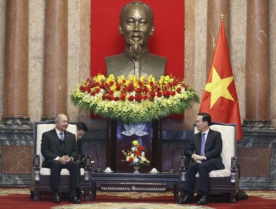 Chủ tịch nước Võ Văn Thưởng tiếp Phó Thủ tướng Lào