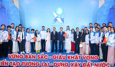 Chủ tịch nước Võ Văn Thưởng dự phiên trọng thể Đại hội Sinh viên Việt Nam lần thứ XI