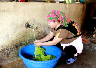 Hà Giang: 93% người dân nông thôn được sử dụng nước hợp vệ sinh