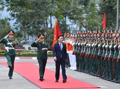 Chủ tịch nước Võ Văn Thưởng thăm Lữ đoàn đặc nhiệm K3