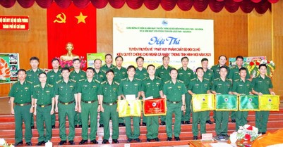 Bộ đội Biên phòng TP.HCM: Hội thi tuyên truyền phát huy phẩm chất Bộ đội Cụ Hồ