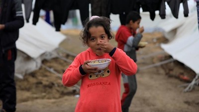 UNICEF: Cảnh báo 80% số trẻ em ở Gaza đối mặt nguy cơ suy dinh dưỡng nghiêm trọng