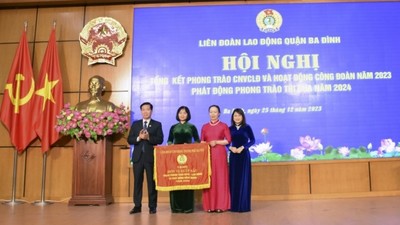 LĐLĐ quận Ba Đình: Tổng kết phong trào CNVCLĐ và hoạt động công đoàn năm 2023