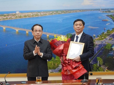 Ông Nguyễn Xuân Hoàng giữ chức Phó Giám đốc Sở Xây dựng tỉnh Quảng Bình