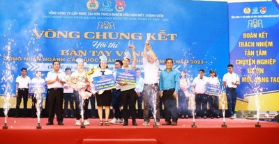 Hội thi “Bàn tay vàng công nhân ngành cấp nước thành phố Hồ Chí Minh” năm 2023
