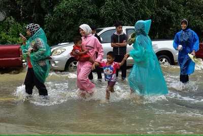 Thái Lan: Lũ lụt tại miền Nam khiến ít nhất 6 người thiệt mạng