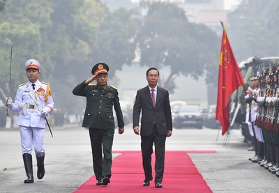 Chủ tịch nước Võ Văn Thưởng dự, chỉ đạo Hội nghị Quân chính toàn quân năm 2023