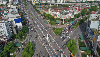 Hà Nội: Chính thức tổ chức lại giao thông nút Ngã Tư Sở