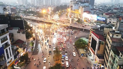 Hà Nội: Điều chỉnh tổ chức giao thông thí điểm tại nút giao Ngã Tư Sở
