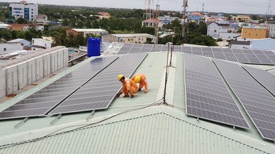 Khó phát triển điện mặt trời mái nhà trong khu công nghiệp