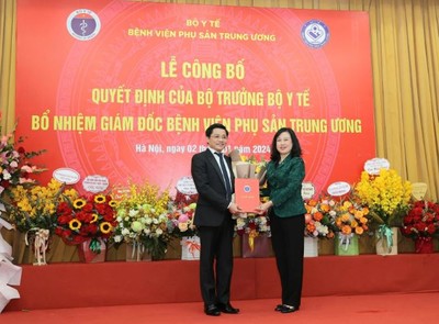 GS.TS Nguyễn Duy Ánh giữ chức Giám đốc Bệnh viện Phụ sản Trung ương