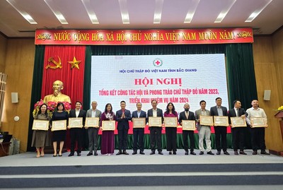 Hội Chữ thập đỏ tỉnh Bắc Giang năm 2023 trọng tâm, trọng điểm, đạt kết quả tích cực