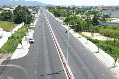 Phát triển hệ thống đường ở thị trấn Long Hải, Bà Rịa - Vũng Tàu
