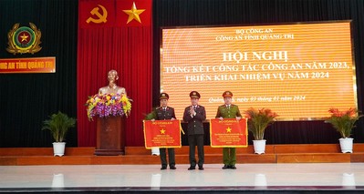 Công an tỉnh Quảng Trị tổ chức Hội nghị tổng kết công tác năm 2023