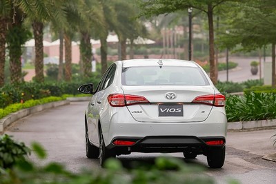 Bảng giá xe Toyota Vios mới nhất tháng 1/2024 cập nhật hôm nay