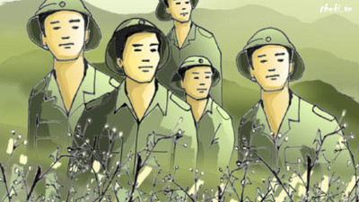 Bài thơ: "Chuyện đời" lính Binh nhì