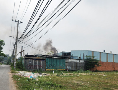 TP.HCM: Vẫn chưa xử lý dứt điểm tình trạng ô nhiễm tại xã Vĩnh Lộc A