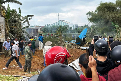 Nguyên nhân ban đầu và thiệt hại vụ máy bay quân sự rơi ở Quảng Nam