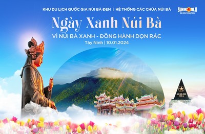 Khởi động chiến dịch Ngày Xanh Núi Bà: Phật tử chung tay làm sạch Núi Bà Đen