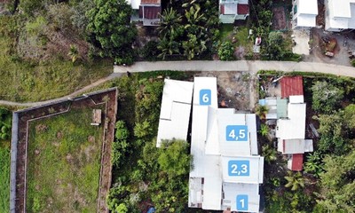 Nhiều căn nhà xây dựng trái phép trên đất nông nghiệp ở Đồng Nai