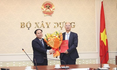 Tiến sĩ Lê Trung Thành giữ chức Vụ trưởng Vụ Vật liệu xây dựng (Bộ Xây dựng)