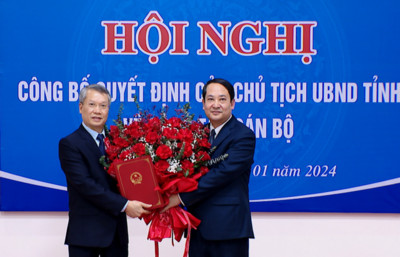Ông Nguyễn Thanh Thuỷ giữ chức Giám đốc Sở Tài nguyên và Môi trường tỉnh Ninh Bình