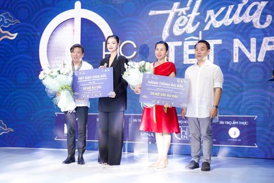 NTK Việt Hùng đồng hành cùng tài năng trẻ HUTECH tại Fashion Show "C.D CHIC Tết xưa Tết Nay"