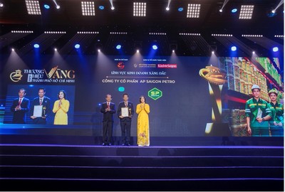 AP Saigon Petro đạt “Thương hiệu Vàng TP.HCM” 2023