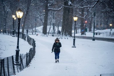 Mỹ: Thành phố New York chấm dứt chuỗi ngày không có tuyết vào mùa Đông