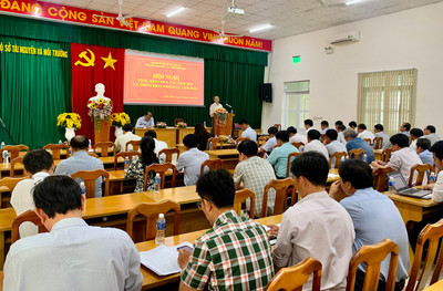 Ngành Tài nguyên và Môi trường Bình Thuận triển khai nhiệm vụ năm 2024