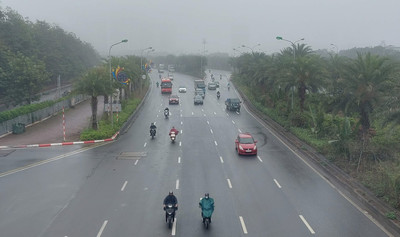 Dự báo thời tiết Hà Nội hôm nay 18/1/2024: Sáng và đêm có mưa nhỏ