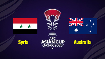 VTV5 VTV Cần Thơ Trực tiếp bóng đá Syria vs Australia 18h30 hôm nay 18/1