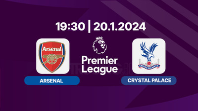 Link xem Trực tiếp bóng đá Arsenal vs Crystal Palace 19h30 hôm nay 20/1/2024