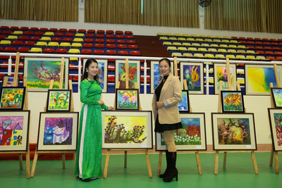 Thái Bình: Triển lãm tranh gây quỹ thiện nguyện ‘Tết ấm tình thương’
