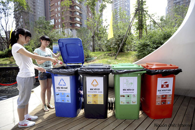 Thiết kế buồng rác trong chung cư cao tầng đáp ứng phân loại, thu gom chất thải rắn sinh hoạt
