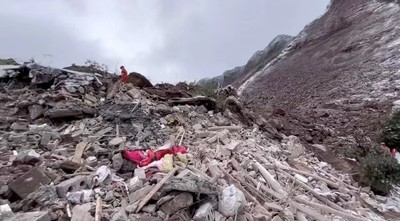 Trung Quốc: Lở đất ở tỉnh Vân Nam khiến 47 người bị vùi lấp