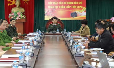 Công an tỉnh Hưng Yên tổ chức gặp mặt các cơ quan báo chí nhân dịp Xuân Giáp Thìn 2024